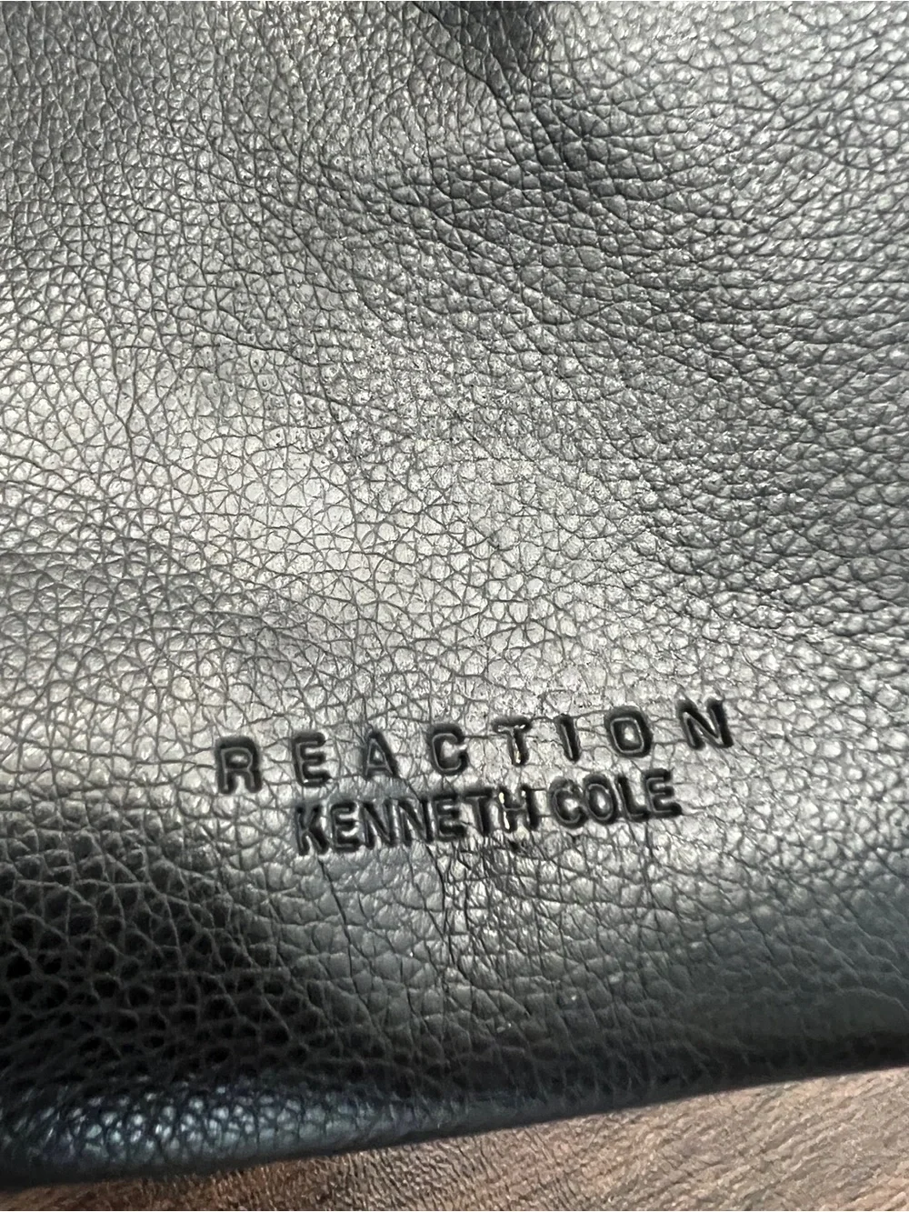 Kenneth Cole Reaction Tote Bag black travel bag - flawed